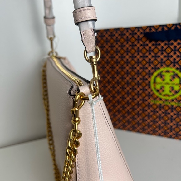 Tory Burch Blush Pink Shoulder Bag with Gold Chain - Picture 9 of 15